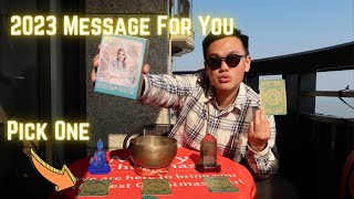 Your 2023 Tarot Reading ✨ Pick A Card 🔮 Message From The Universe #akashicrecords