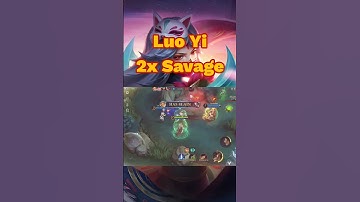 Luo Yi Guide Best Builds, Gameplay, Top 1 Global Builds & Savage Moments 2023 #mlbb #shorts