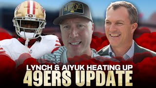 49ers instant reaction: Brandon Aiyuk situation heating up; John Lynch digs in, draft coming