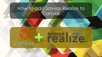 Savvas Realize and Canvas