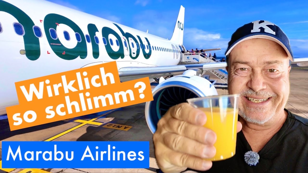 Flug mit Marabu Airlines: Ich habe mich getraut!