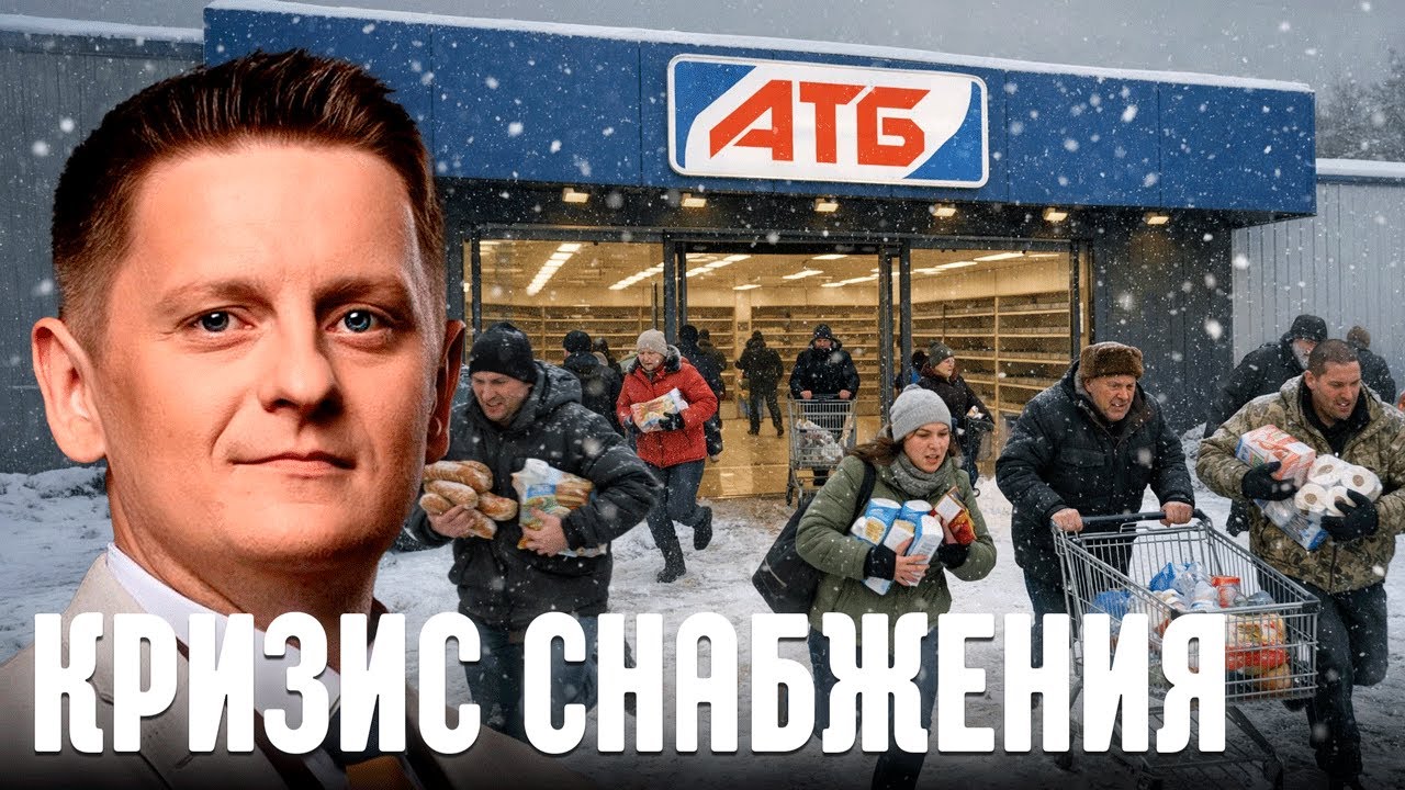 Шелест: Закрытые супермаркеты и пустые полки - дефицит продуктов в условиях блэкаута