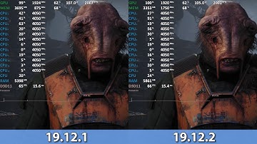 19.12.1 vs 19.12.2 AMD Radeon Adrenalin 2020 Driver Quick Test