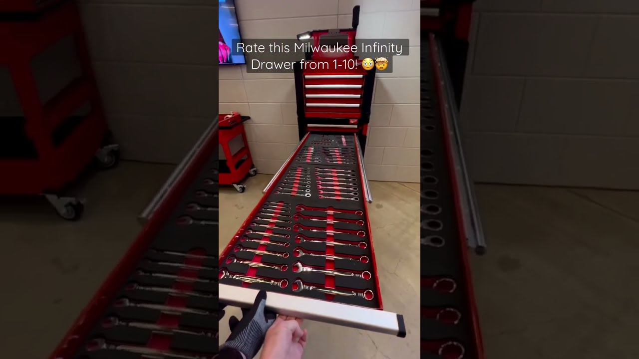 This Milwaukee Infinity Drawer Holds Over 1 000 Tools OG Video By Pamalie98 Shorts