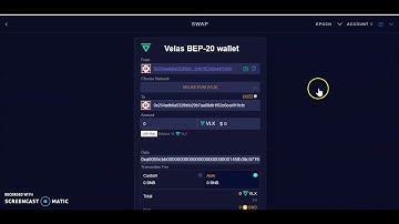 Velas Wallet / How to use it / Tutorial