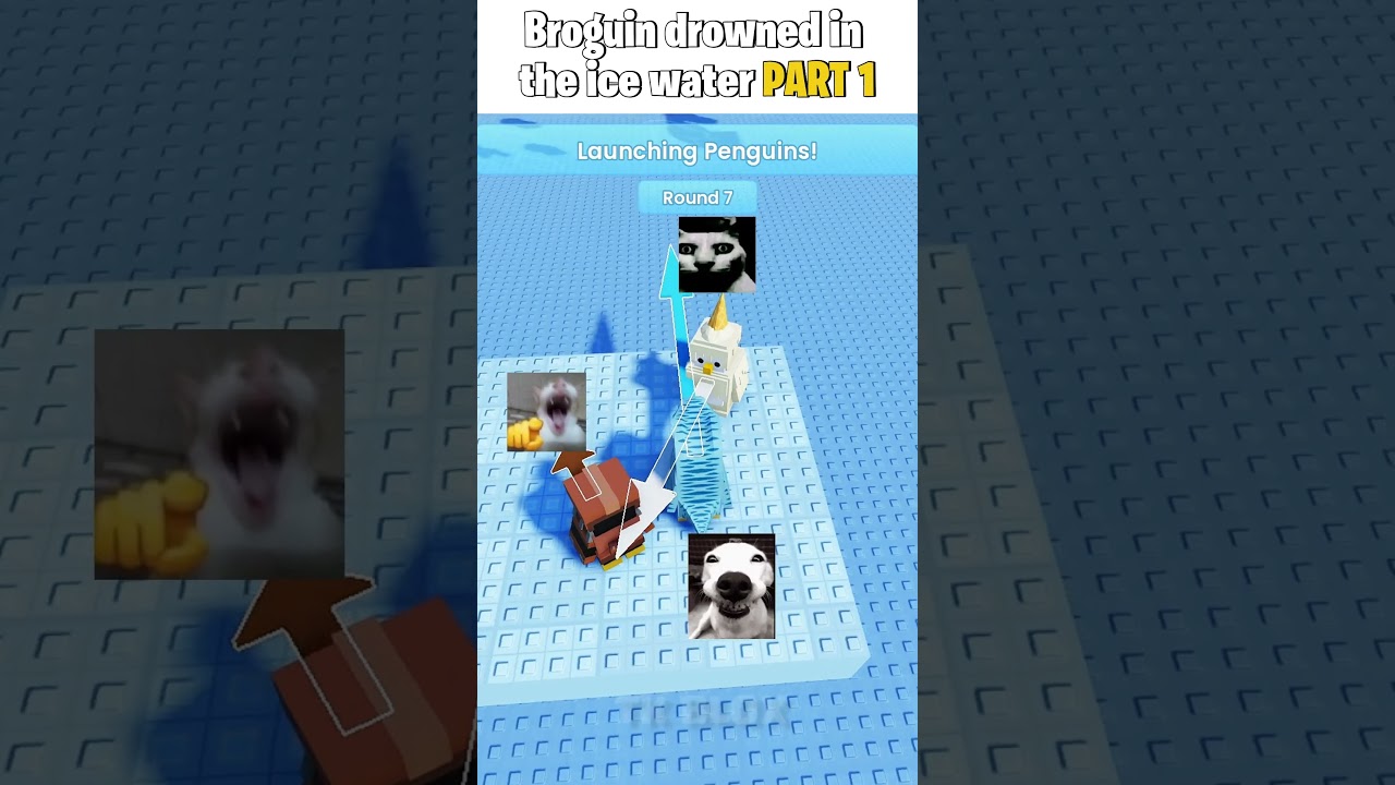 Broguin drowned in the ice water PART 1  