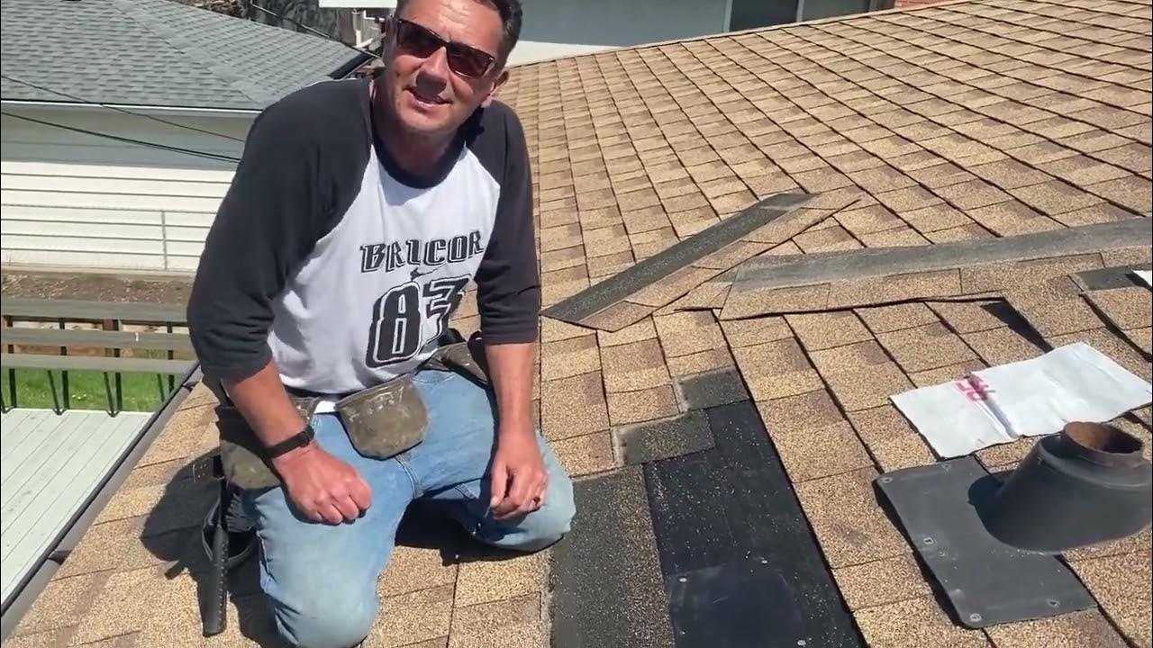 Roofing Tutorial How to repair and replace asphalt shingles on a roof