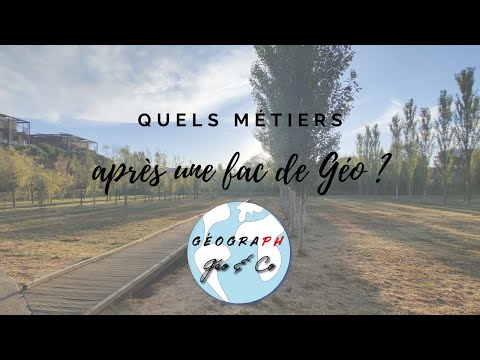 Vidéo: Qu'étudient les géographes et que font-ils dans la vie ?