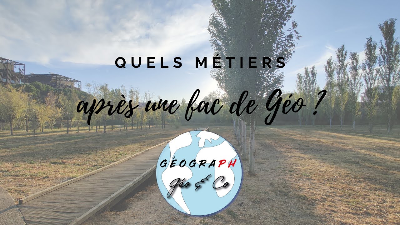 Quels métiers peut-on faire après des études de géographie ? Viens découvrir ton futur job !