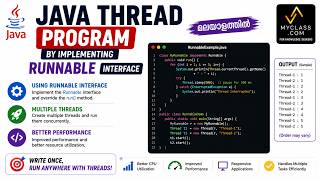 Java thread PROGRAM by implementing RUNNABLE interface