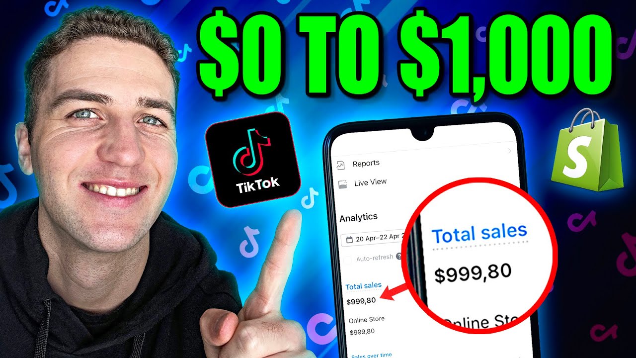 Zero to $1,000 in 3 Days with TikTok Dropshipping - YouTube