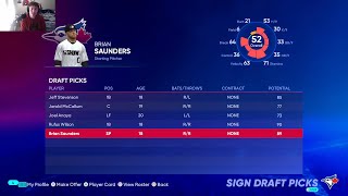 MLB 22 FRANCHISE | EP 5 | 3 AMAZING DRAFT PICKS!! screenshot 4