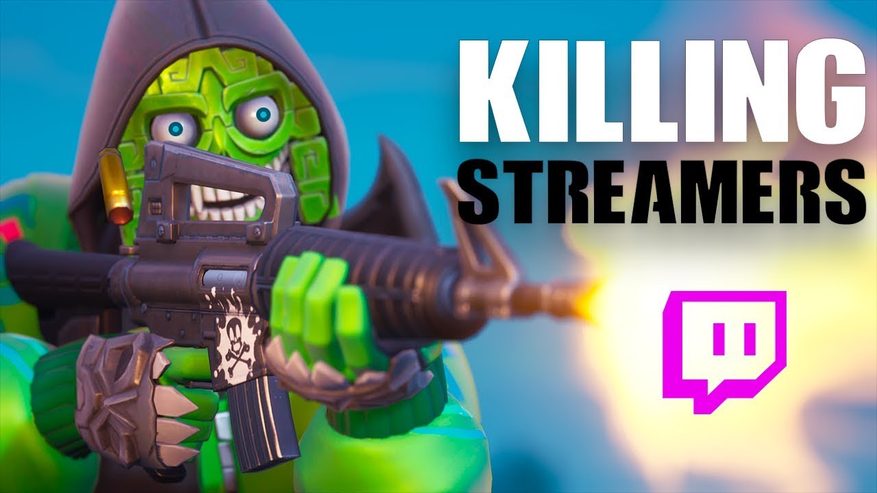Killing Streamers With Their Reactions! Fortnite Battle Royale YouTube