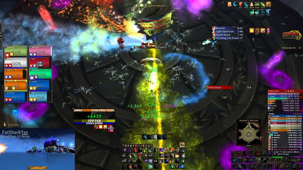 Durumu The Forgotten ! Throne of Thunder`s 7th Boss ! FatSharkYes !