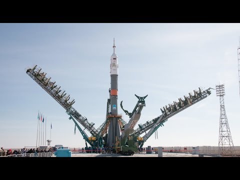 Live coverage of Soyuz MS-12 - FG rocket launch From Cosmodrome Khazakhstan