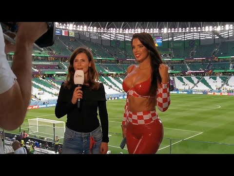 🇭🇷 Meeting Miss Croatia Ivana Knöll I Croatia vs. Brazil I World Cup 2022 I Hrvatska