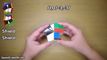 Square1 Algorithms, CubeShape - Shield / Shield