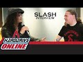 Slash - On The New Album "Living The Dream" with Myles Kennedy! | HardDrive Online