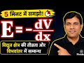विद्युत क्षेत्र की तीव्रता और विभवांतर में संबंध | Class 12 Physics chapter 2 hindi medium 2026-27