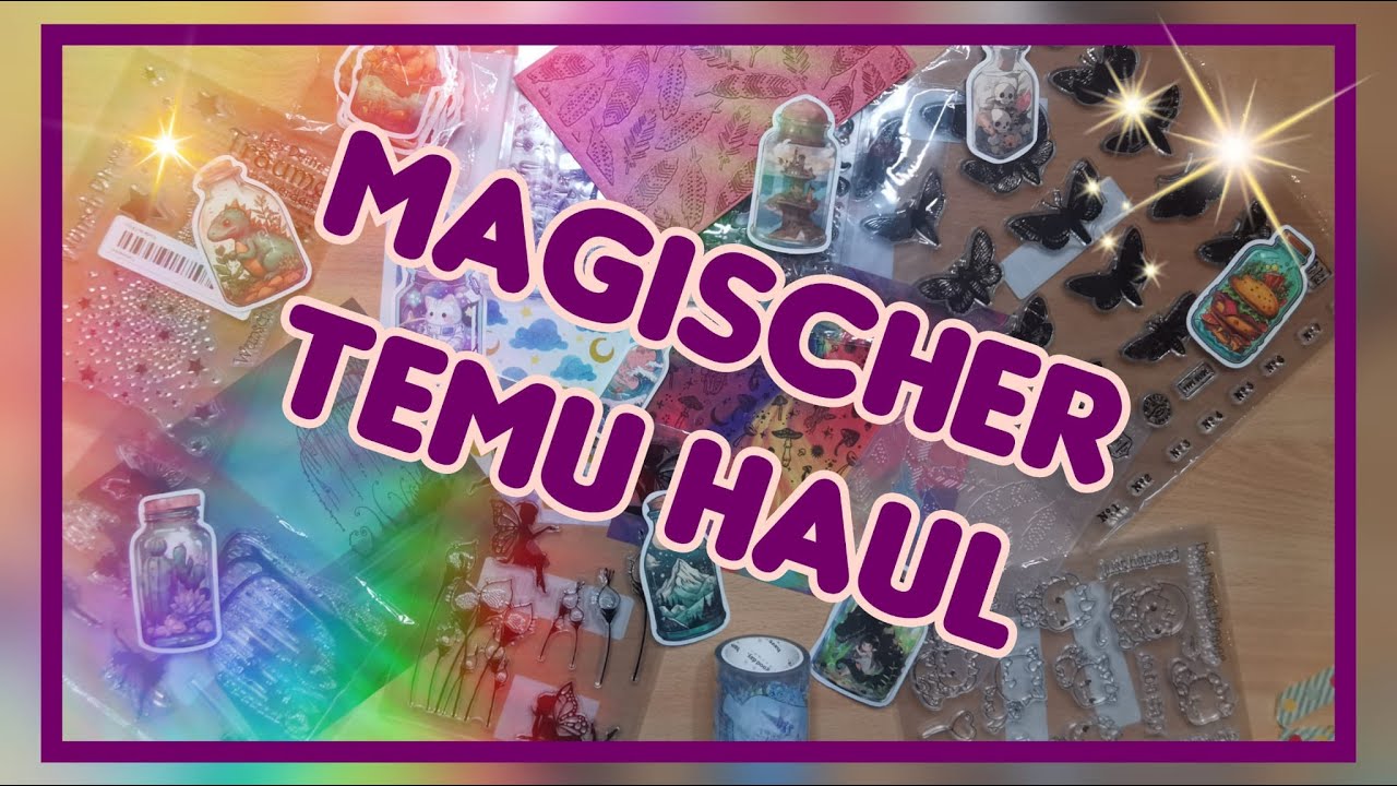 Traumhafte Stempel von Temu ✨