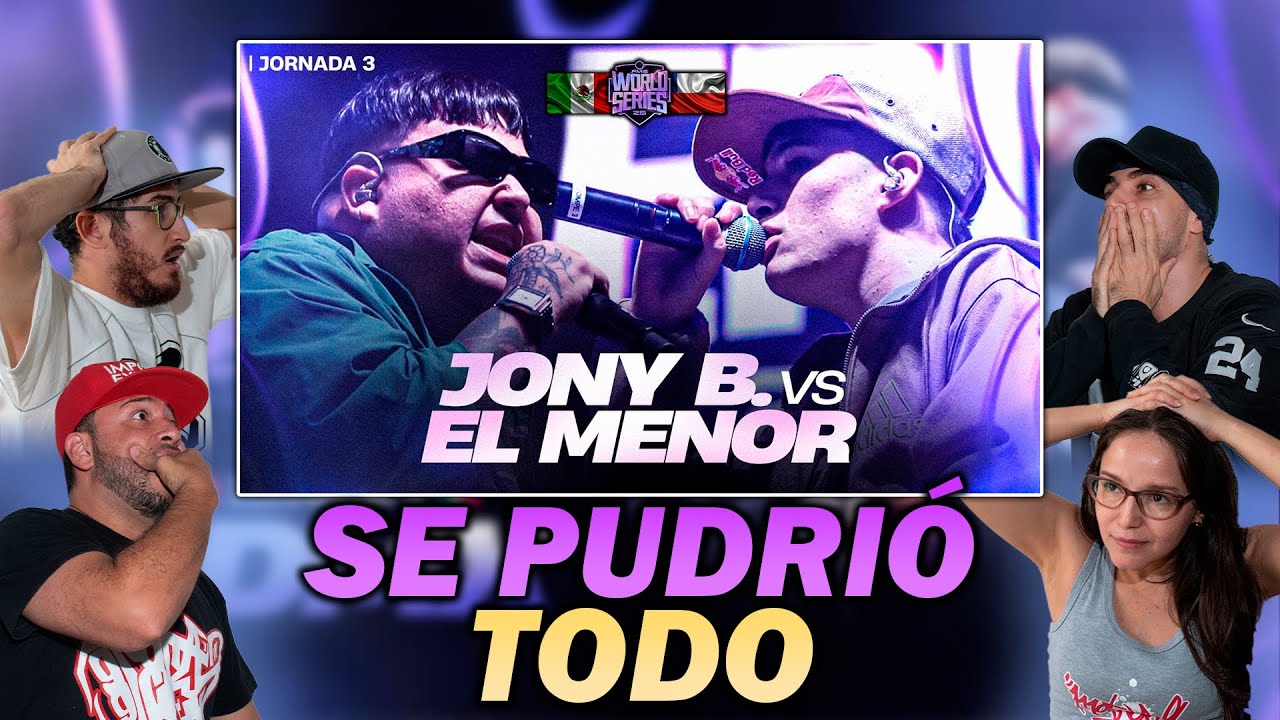 💀 ¡MUY BRUTAL! - COLOMBIANOS REACCIONAN a JONY BELTRAN vs EL MENOR [FMS WORLD SERIES SUPERLIGA]