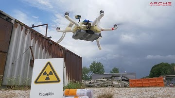 Radiation mapping with small UAV (quadcopter)