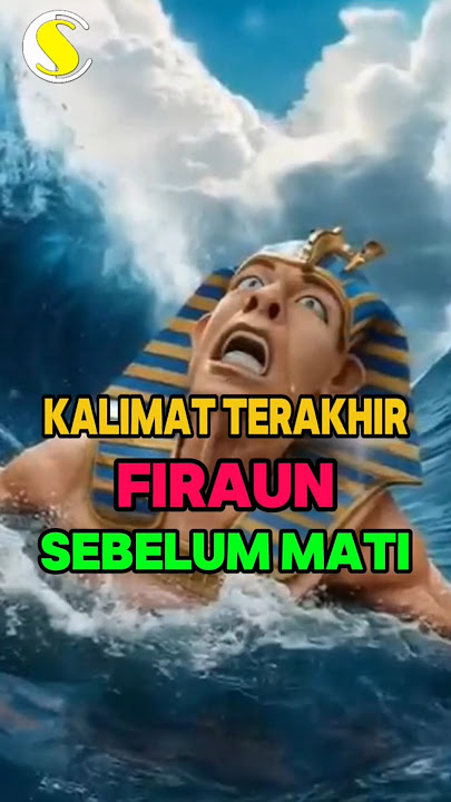 kalimat terakhir Firaun sebelum mati. #islami #kisahmotivasiislam #feedshorts