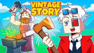 СОШЁЛ С УМА ПОКА ИСКАЛ МЕЛ! ВЫЖИВАНИЕ С ДРУЗЬЯМИ В VINTAGE STORY!