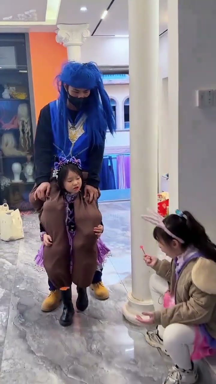 【斗罗大陆】我的天呐！coco能背的动唐三？ #斗罗大陆 #唐三 #小舞 #唐舞桐