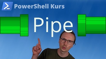 PowerShell PIPE | verwenden um Befehle zu verketten (PowerShell Kurs alte Folge 4)