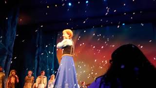Frozen on Broadway Curtain Call   Patti's Speech 11-14-18