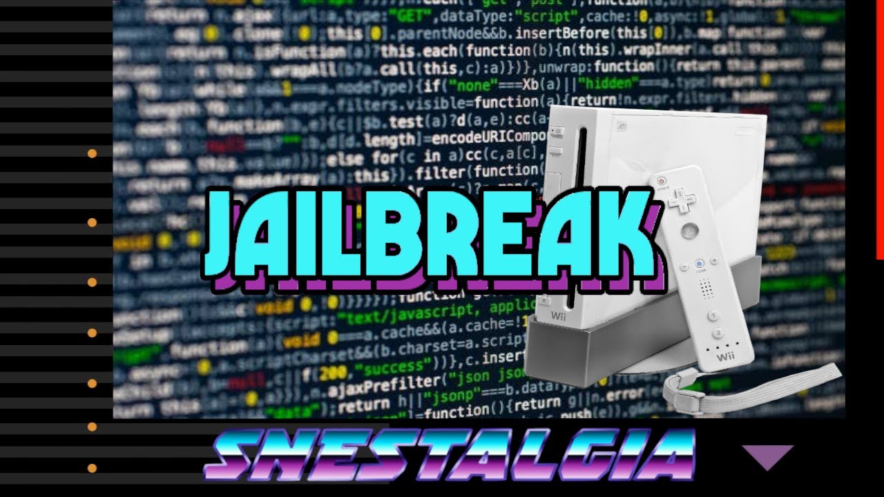 How to Jailbreak the Nintendo Wii || Play Games from USB || SNEStalgia -  YouTube