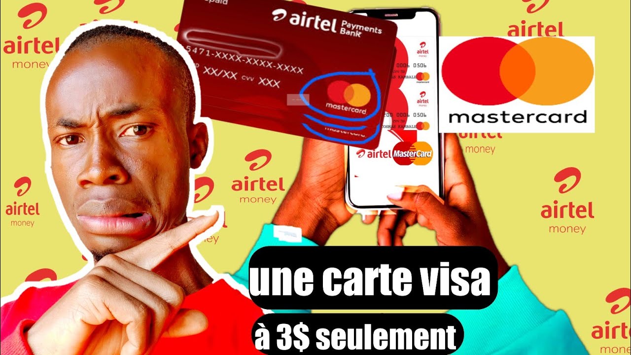 comment payer une carte visa , Airtel carte bancaire à o investissement