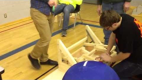 2014 FIRST Robotics competition catapult prototype