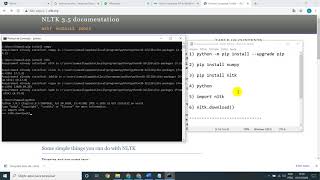 Inteligência Artificial - NLP - Instalação da NLTK no Python