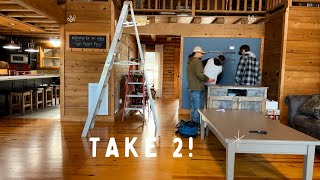 Remodeling Log Cabin House Vintage Kitchen Deer Antler Chandelier Take 2! by Our Forever Farm 1,944 views 1 month ago 8 minutes, 13 seconds