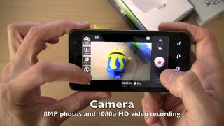 T Mobile LG G2x Optimus 2X unboxing and hands on tour - Hardware, software, stock Android demo