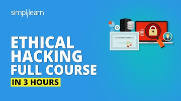 Ethical Hacking Full Course In 3 Hours🔥| Learn Ethical Hacking| Ethical Hacking Tutorial|Simplilearn