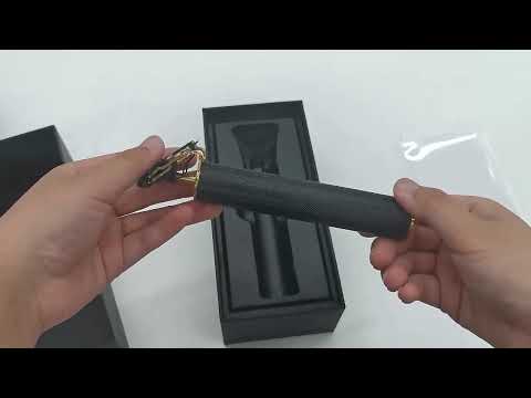 Тример VGR професійний акумуляторний 10Вт для стрижки волосся, машинка для підстригання моделювання бороди, видео 1