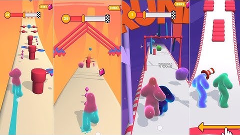 Blob Runner - android gameplay ios games all levels (21-25)