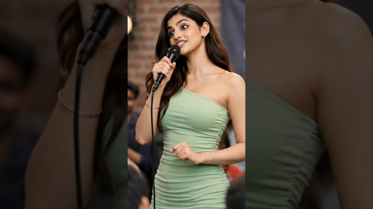 Confident Stand-Up Comedian Owning the Stage 🎤🔥 | Crowd Loving It!