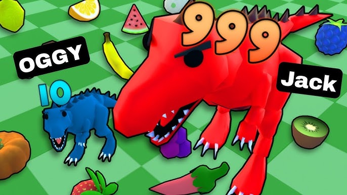 Oggy Becomes T-Rex in Dino Evolution 3D Game, With Jack and Shinchan