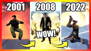 Evolution of EXPLOSIONS LOGIC in GTA Games (2001-2022)