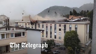 video: British tourist killed in Corsica storm clung to a kayak for two hours