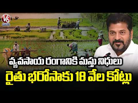 TG GOVT Allocates 23 Thousand Crore For Agriculture Sector | Telangana Budget | V6 News - V6NEWSTELUGU
