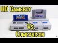 HD Super Game Boy - Hyperkin Supa Retron HD Versus Gamerz Tek 16-Bit HD