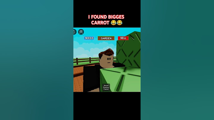 I FOUND BIGGEST CARROT IN GROW A GARDEN #roblox #growagarden #shorts