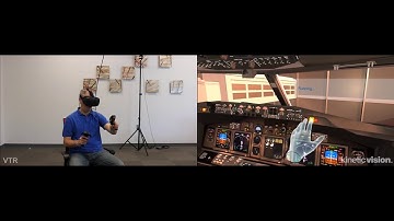 Virtual Reality 737 Cockpit Pilot Trainer - Kinetic Vision