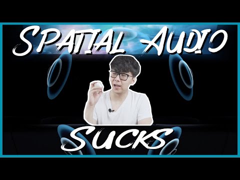 What is difference between fixed and head tracked spatial audio?