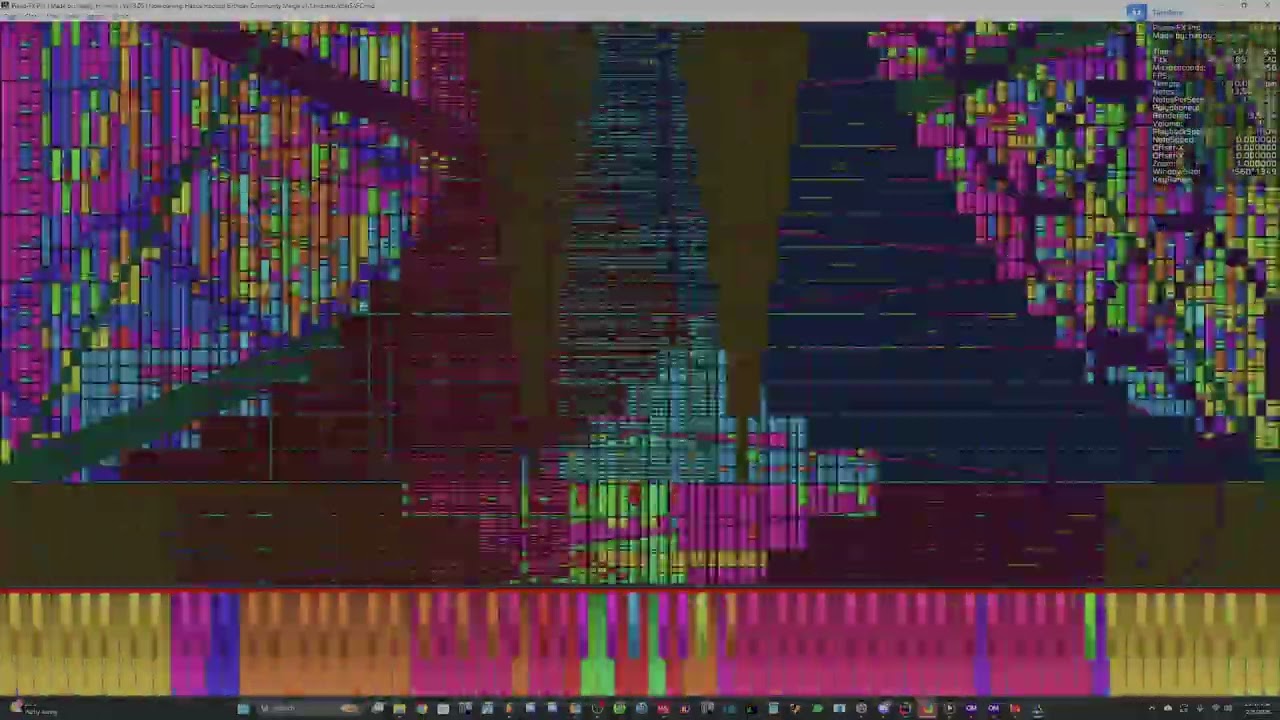 [Black MIDI] Piano-FX Pro vs Happy Hookup Birthday Community Merge v1.2